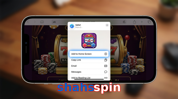 Game list for Shahsspin ios section