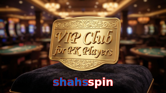 Main screen of Shahsspin vip page for PK players